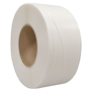 Fleje de polipropileno 5 mm x 0,40 mm blanco D200