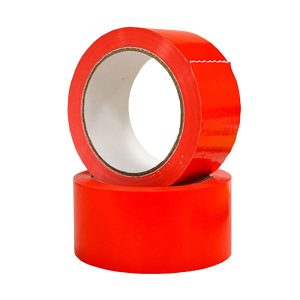 Precinto PP acrílico rojo 48 mm x 125 m