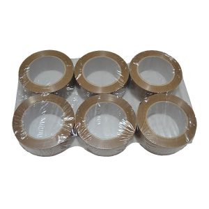 Cinta adhesiva PP solvente marrón 48 mm x 132 m - Imagen 3