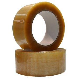 Cinta adhesiva PP solvente transparente 48 mm x 132 m