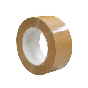 Cinta adhesiva PVC marrón 50 mm x 132 m - Imagen 3