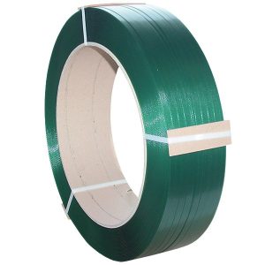Fleje de poliéster PET 12 x 0,6mm color verde 1.800 m