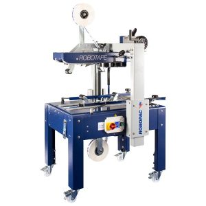 Precintadora semiautomática con cinta adhesiva Robotape TBDE