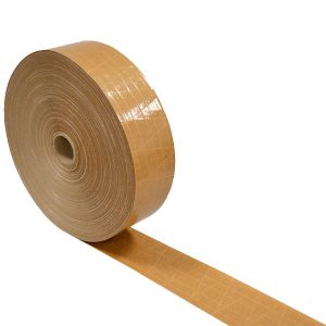 Papel engomado marrón reforzado 48 mm x 150 m